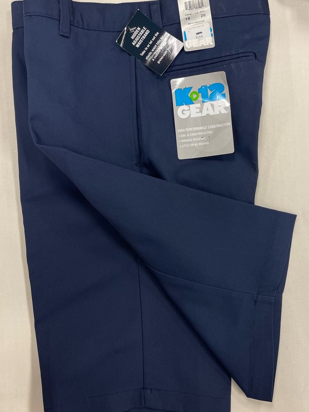 Kids Gear Navy Performance Shorts